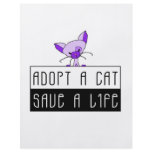 Adopt A Cat Save A Life - Customisable flyers