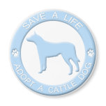 Adopt a Cattle Dog Magnet