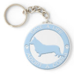 Adopt a Corgi Keychain (Cardigan)