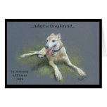 ADOPT A GREYHOUND GREETING CARDS
