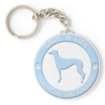Adopt a Greyhound Keychain