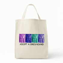 ADOPT A GREYHOUND Organic Shopping Bag