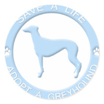 Adopt a Greyhound Stickers