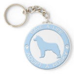 Adopt a Husky Keychain