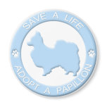 Adopt a Papillon Magnet