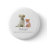 adopt a pet buttons