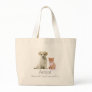 adopt a pet canvas bag