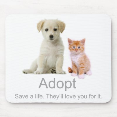 adopt a pet mouse pad by mike3488