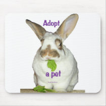 Adopt a pet mouse pad