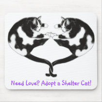 Adopt a Shelter Cat Mousepad
