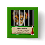 Adopt A Shelter Pet Button