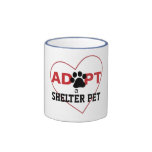 Adopt a Shelter Pet Coffee Mugs