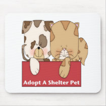Adopt A Shelter Pet Mouse Pad