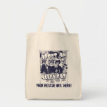 Adopt an Alley Cat Tote by Mudge Studios Canvas Bag