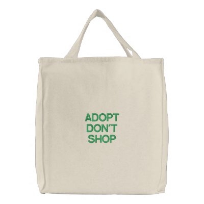 ADOPT DON'T SHOP BAG by edissler
