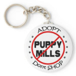 Adopt Don't Shop Keychain