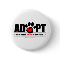 Adopt Pawprint Pins