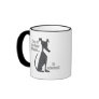 Adopted~Black Mug