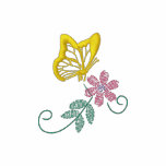 Adopted Mother Butterfly Embroidered Shirt embroidered shirts