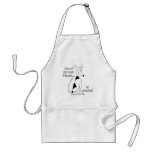 Adopted~WhiteandBlack Aprons
