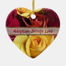 Adoption Brings Love Ornament