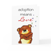 adoption congratulations card