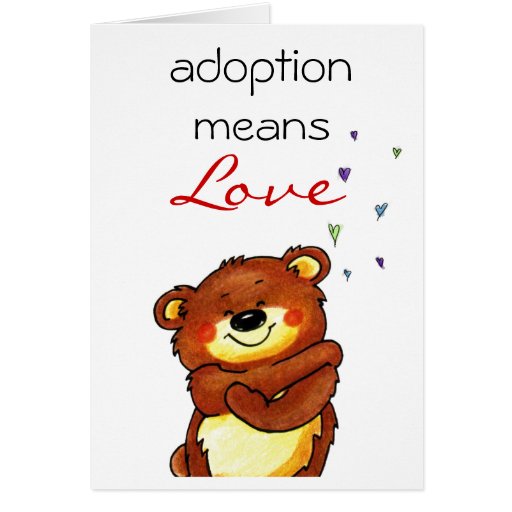 Free Adoption Cards Printable