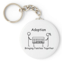 Adoption Crib Keychain
