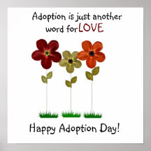 adoption day poster