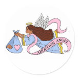 Adoption Ethnic Angel Sticker