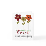 adoption family card