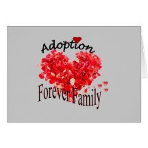 Adoption Forever Family Card