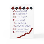 Adoption greeting card