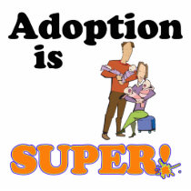 adoption is super acrylic cut out
