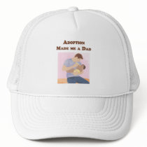 Adoption Made me a Dad Mesh Hats