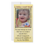 adoption photo card