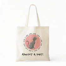 Adoption Saves Lives Tote Bag