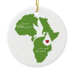 Adoption Stork Africa Ornament