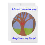 Adoption Tree Adoption Day Party invitation