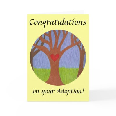 Adoption Tree Congratulations on your Adoption! by adoptiondesigns