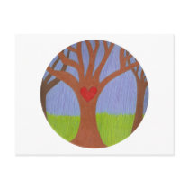 Adoption Tree Post Card