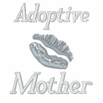 Adoptive Mother Kiss Embroidered Shirt