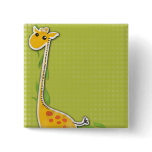 adorable baby giraffe background buttons