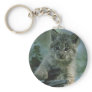 Adorable Baby Lynx Keychain