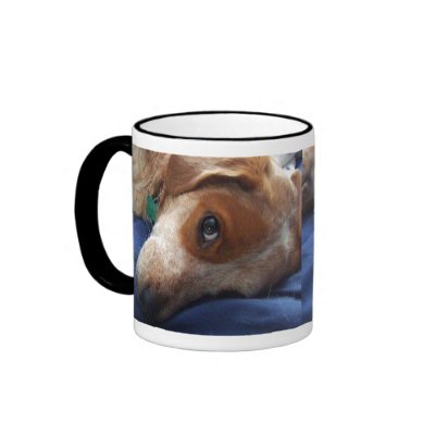 Adorable Beagle Mix Coffee Mug by MenagerieMayhem