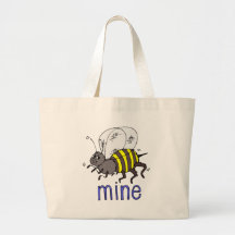Adorable Bee Mine Valentine Tees and Gifts Bag