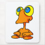 Adorable Big Eyed Alien Mouse Pads