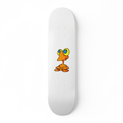 Adorable Big Eyed Alien Skate Decks by alien_nation