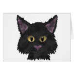 Adorable black cat cards