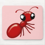 Adorable Cartoon Red Ant Mousemats Mouse Pads